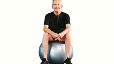 Ball sitting exercise benefits