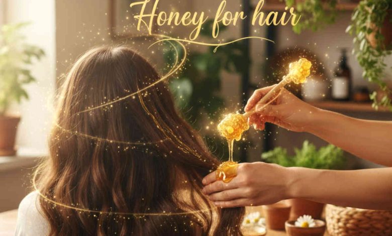 Honey for hair